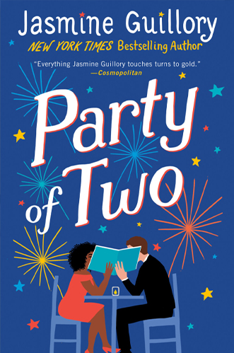 Cover of the book 'Party of Two' by Jasmine Guillory.