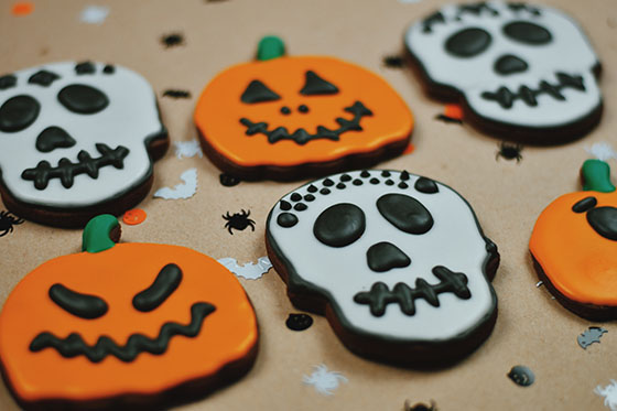 halloween cookies