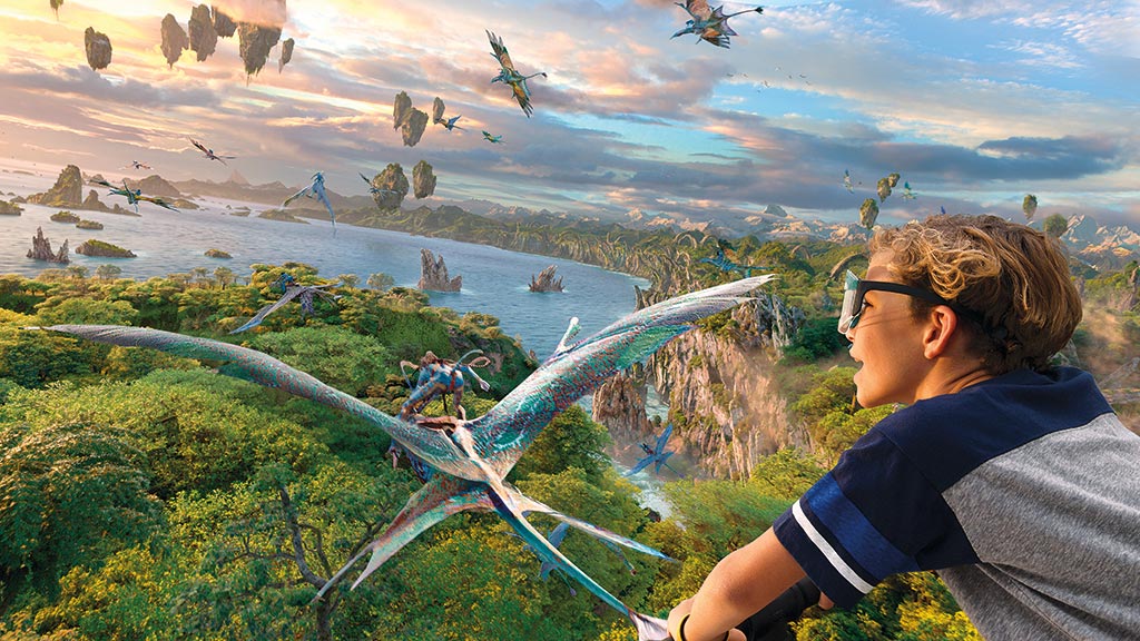 Avatar Flight of Passage at Disney's Animal Kingdom.