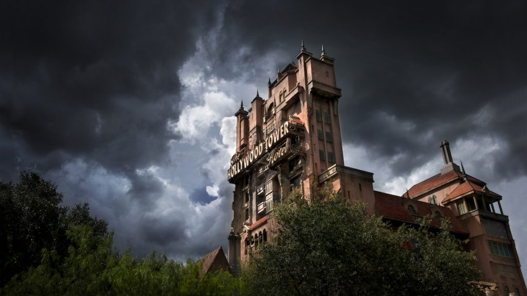 The Twilight Zone Tower of Terror at Disney's Hollywood Studios.